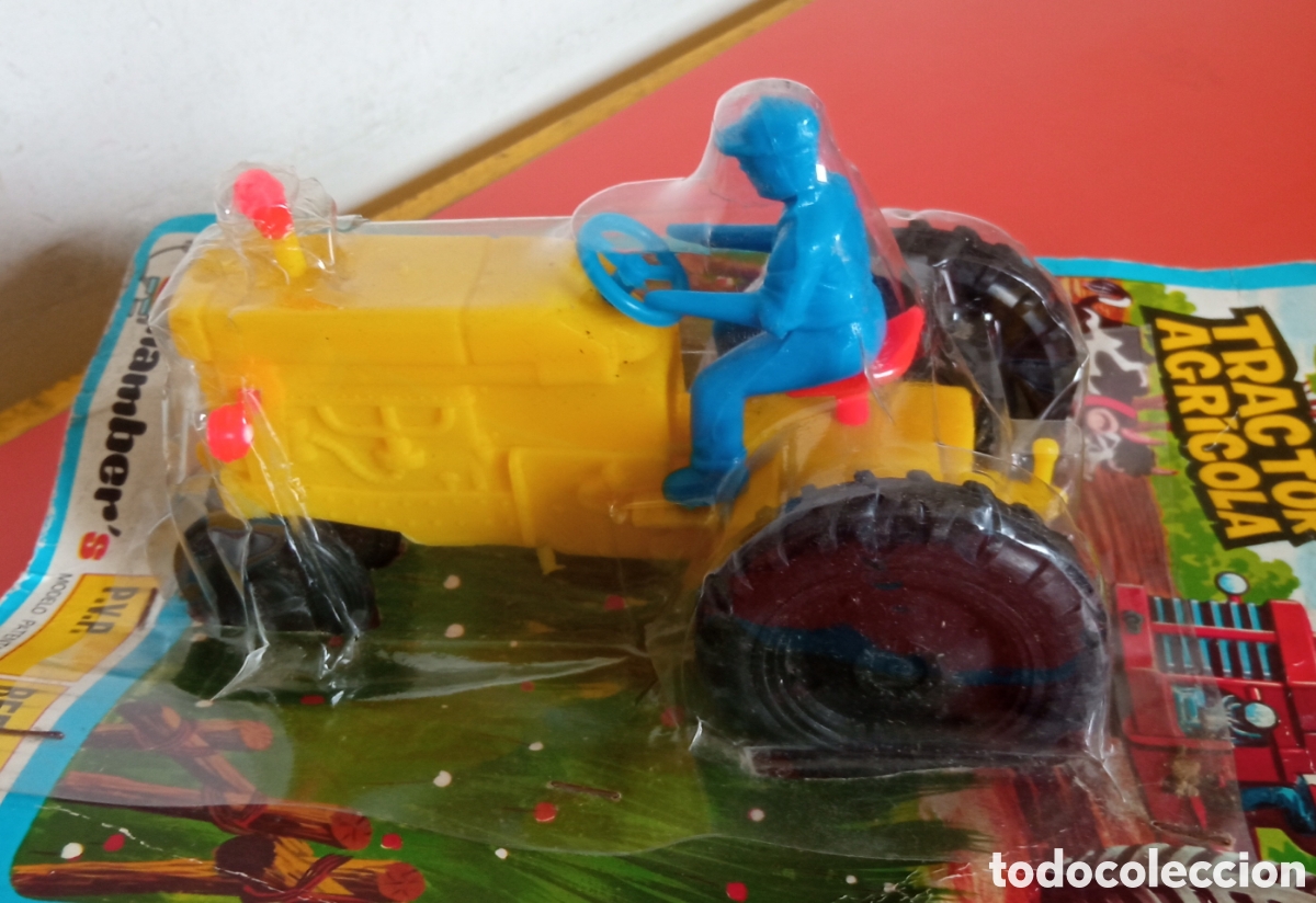 Juguetes antiguos: TRACTOR AGR&Iacute;COLA SHAMBERS 70'S SHAMBER'S.BLISTER SIN ABRIR.