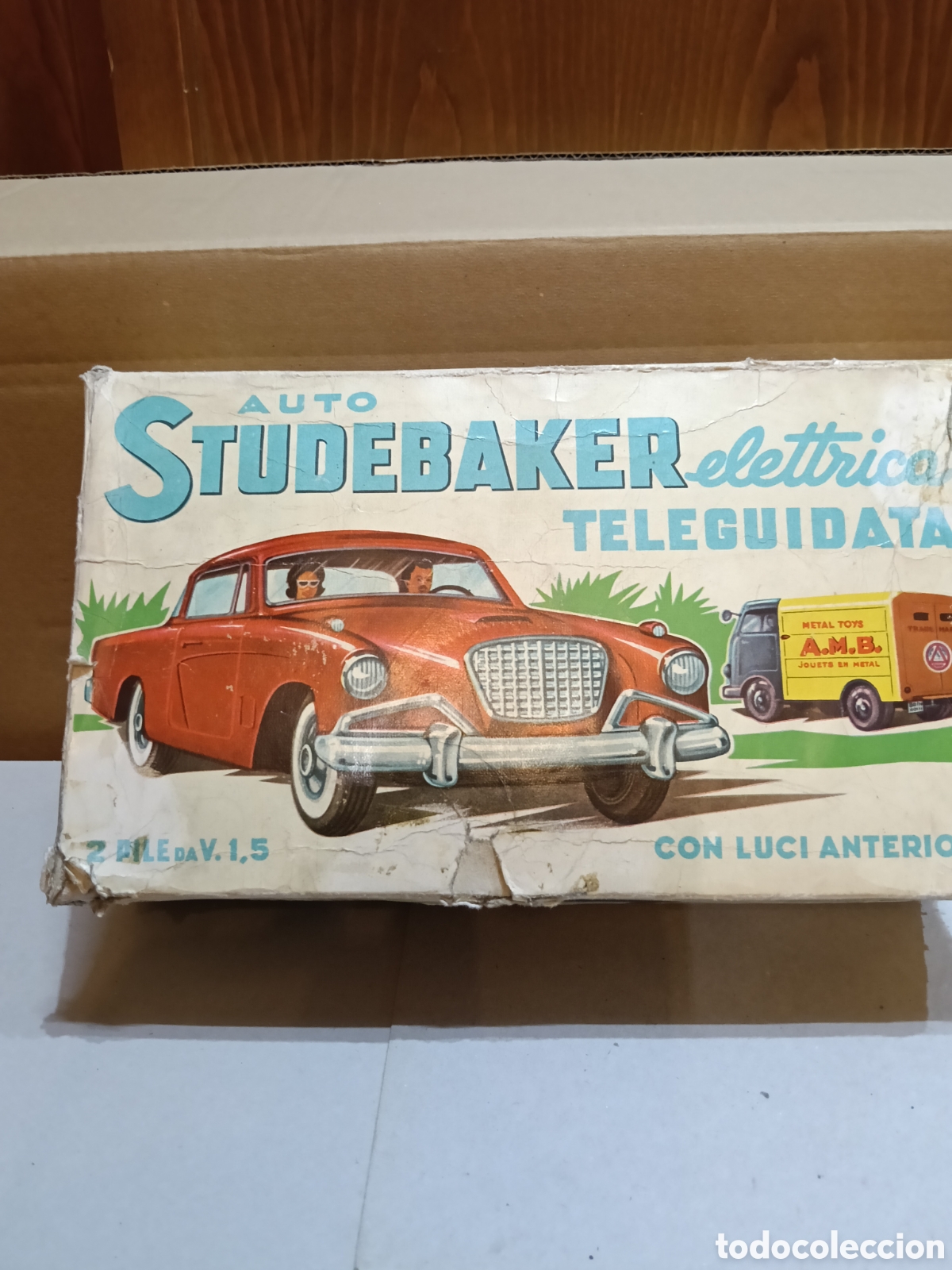 Juguetes antiguos: Auto Studebaker teleguiado - Foto 12