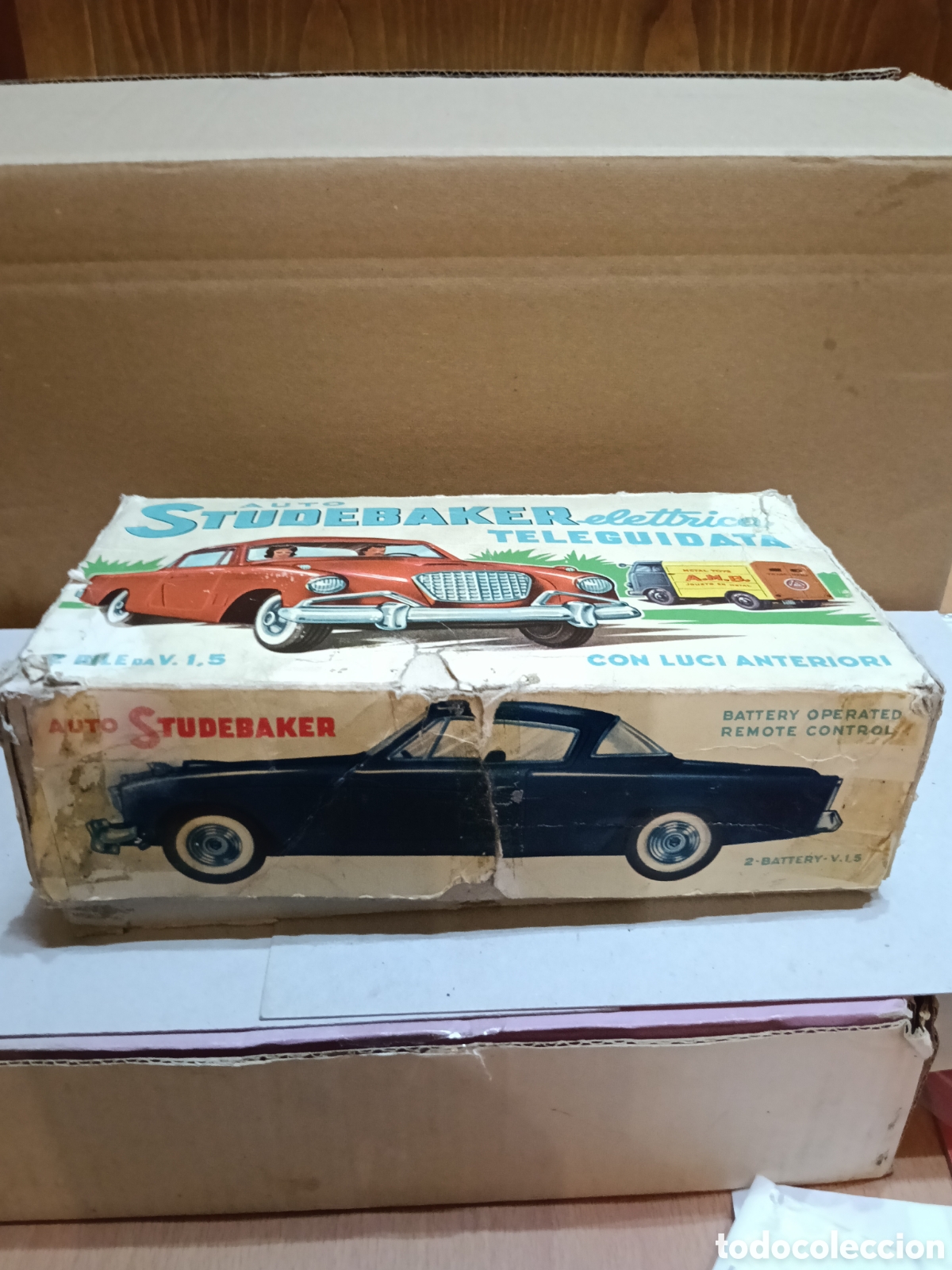Juguetes antiguos: Auto Studebaker teleguiado - Foto 13