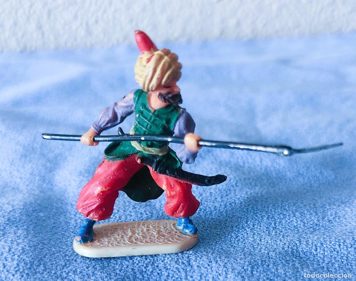 Juguetes antiguos: TURCO OTOMANO DE HISTOREX ELASTOLIN SERIE 4 CMS PARA EXIN CASTILLOS ORIGINAL A&Ntilde;OS 70