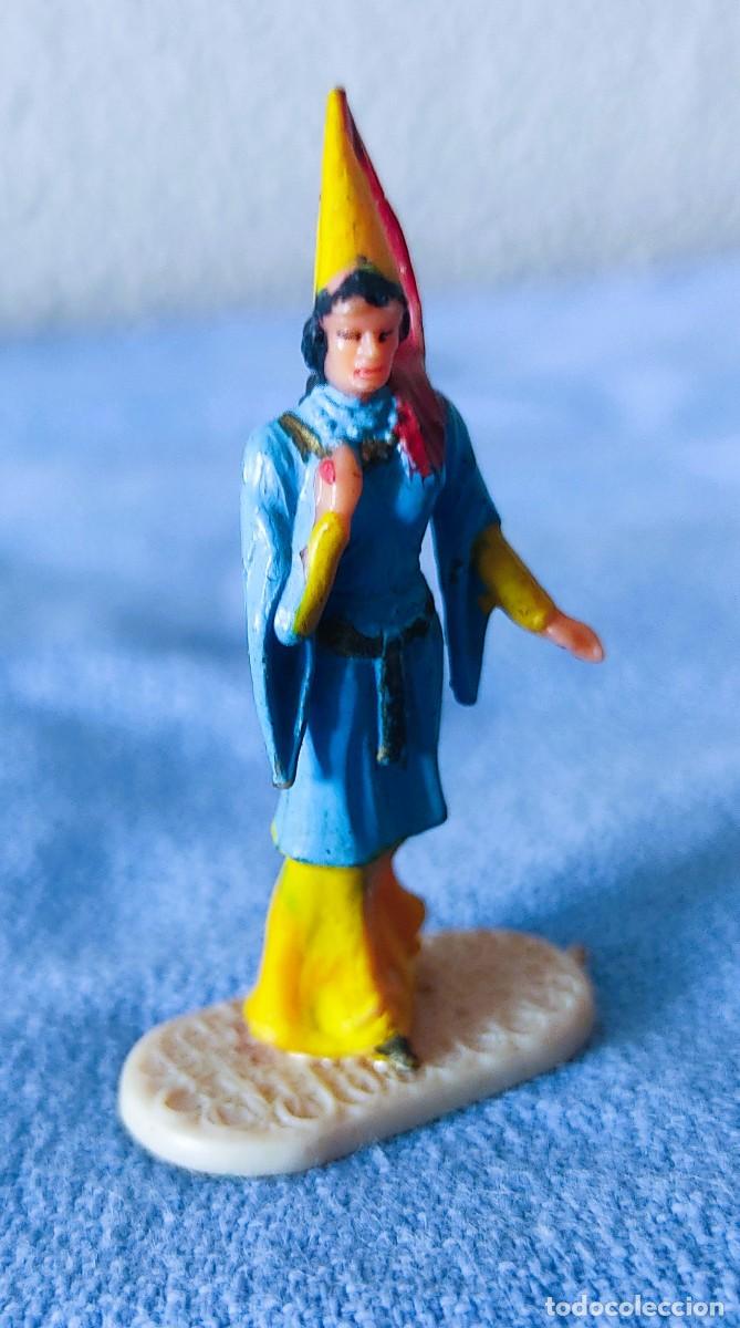 Juguetes antiguos: PRINCESA DE HISTOREX ELASTOLIN SERIE 4 CMS PARA EXIN CASTILLOS ORIGINAL A&Ntilde;OS 70