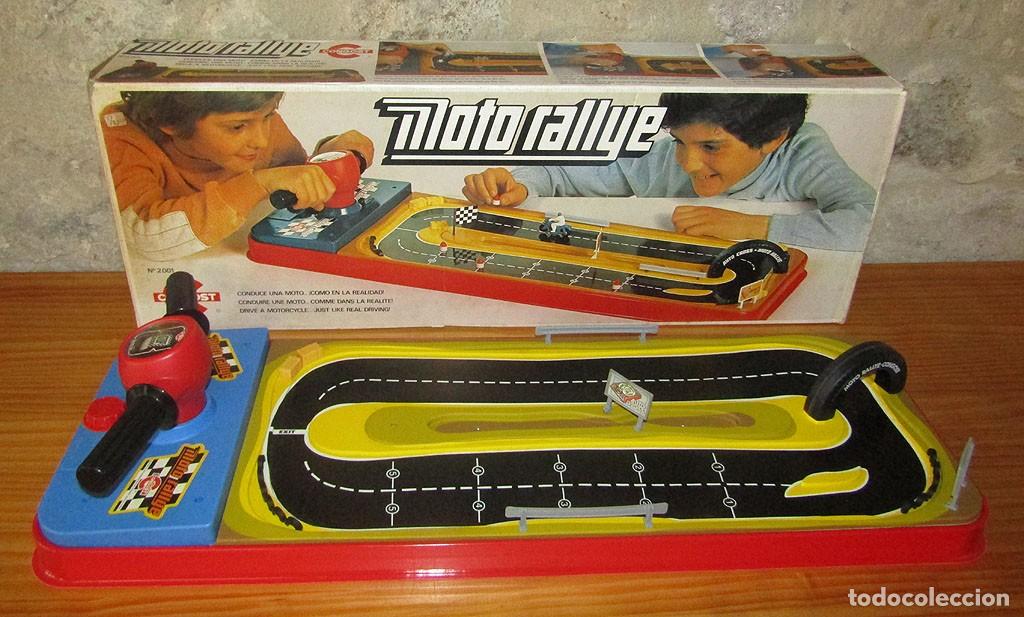 Juguetes antiguos: MOTO RALLYE, DE CONGOST - NUEVO Y EN SU CAJA - A&Ntilde;O 1979 - ANTIGUO JUEGO DE CONDUCCION