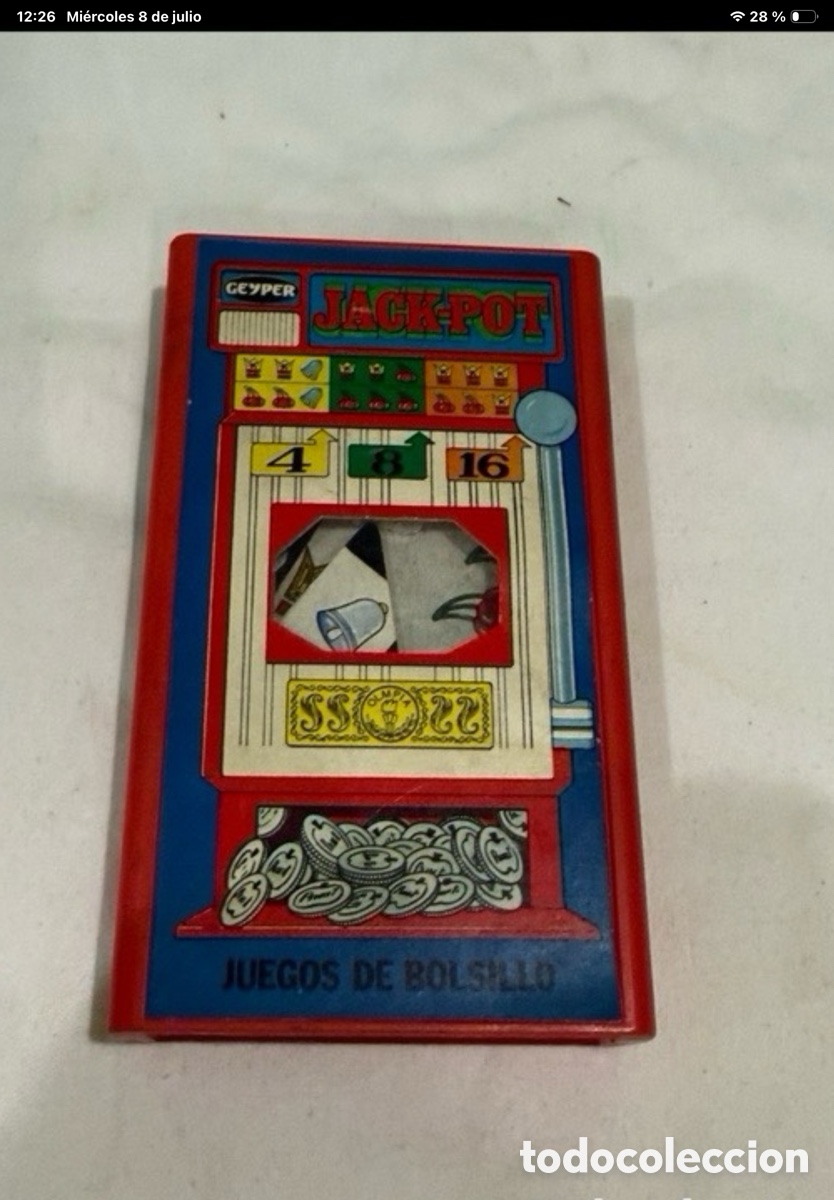 Juguetes antiguos: JACKPOT (JUEGO DE BOLSILLO) DE GEYPER - Foto 3