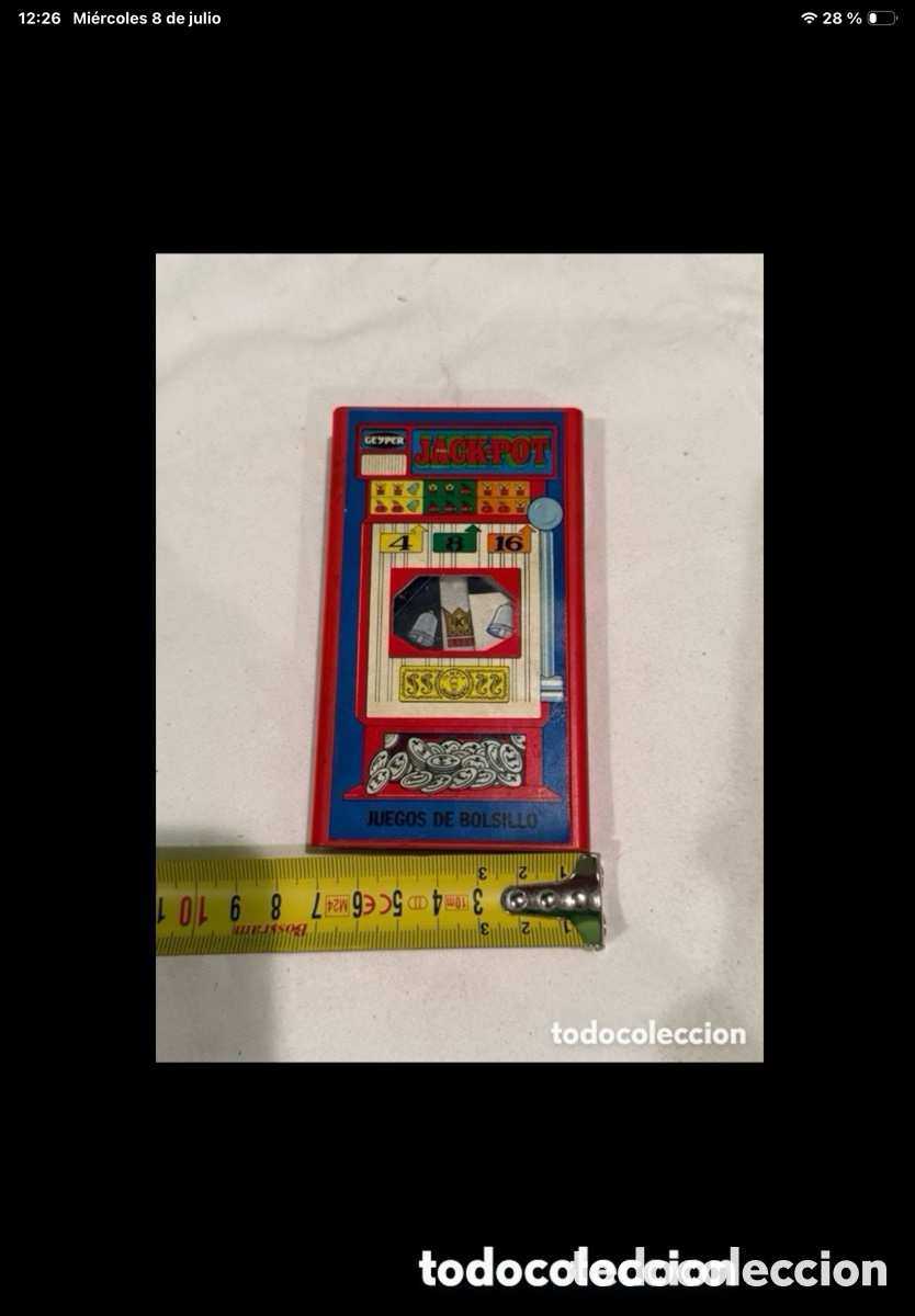 Juguetes antiguos: JACKPOT (JUEGO DE BOLSILLO) DE GEYPER - Foto 4