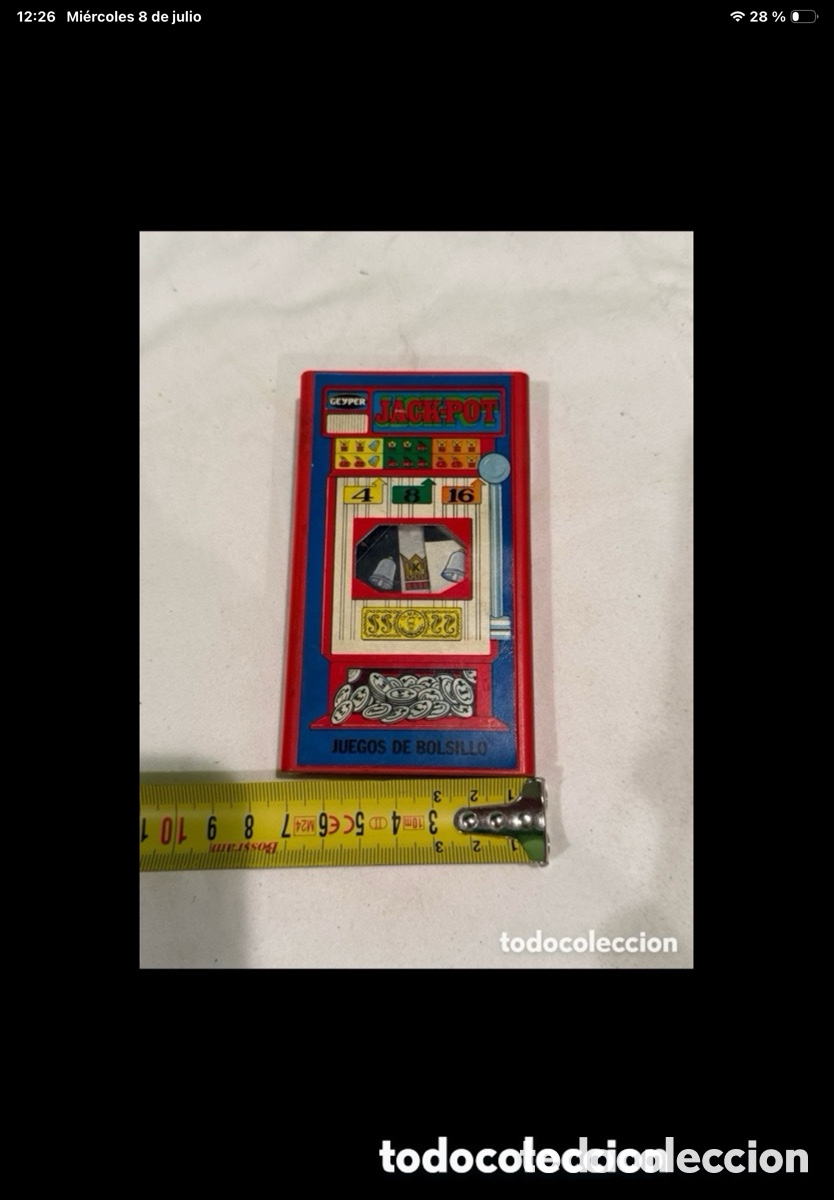 Juguetes antiguos: JACKPOT (JUEGO DE BOLSILLO) DE GEYPER - Foto 5