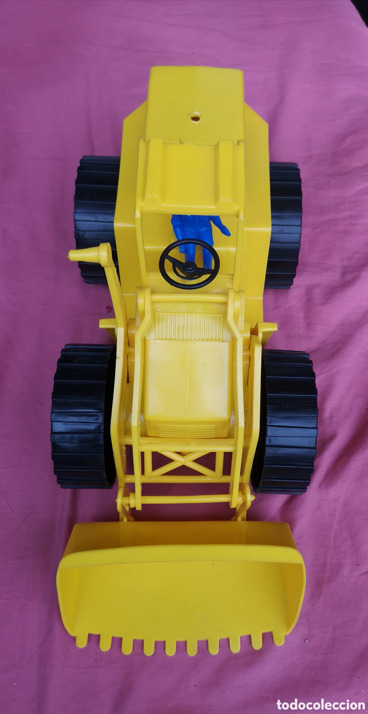 Juguetes antiguos: Karpan. Excavadora Michigan grande. De 44 cm. SIN USAR. PERFECTA. A&ntilde;os 80.