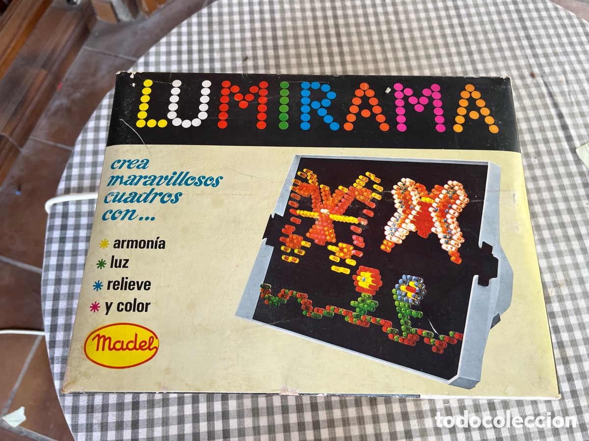 Juguetes antiguos: Juego Vintage LUMIRAMA Madel A&ntilde;os 70