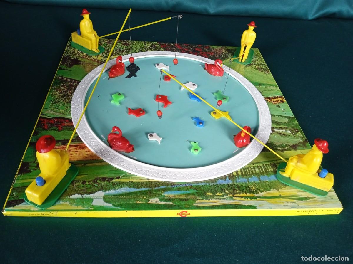 Juguetes antiguos: JUEGO DE PESCA, de Congost.