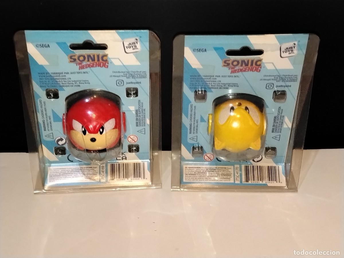 Juguetes antiguos: 2 UND SONIC THE HEDGEHOG SPINNERS