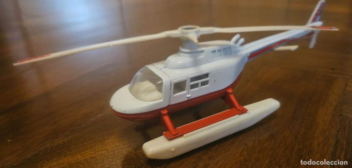 Juguetes antiguos: MIRA - Helicoptero de rescate 4102 blanco y rojo