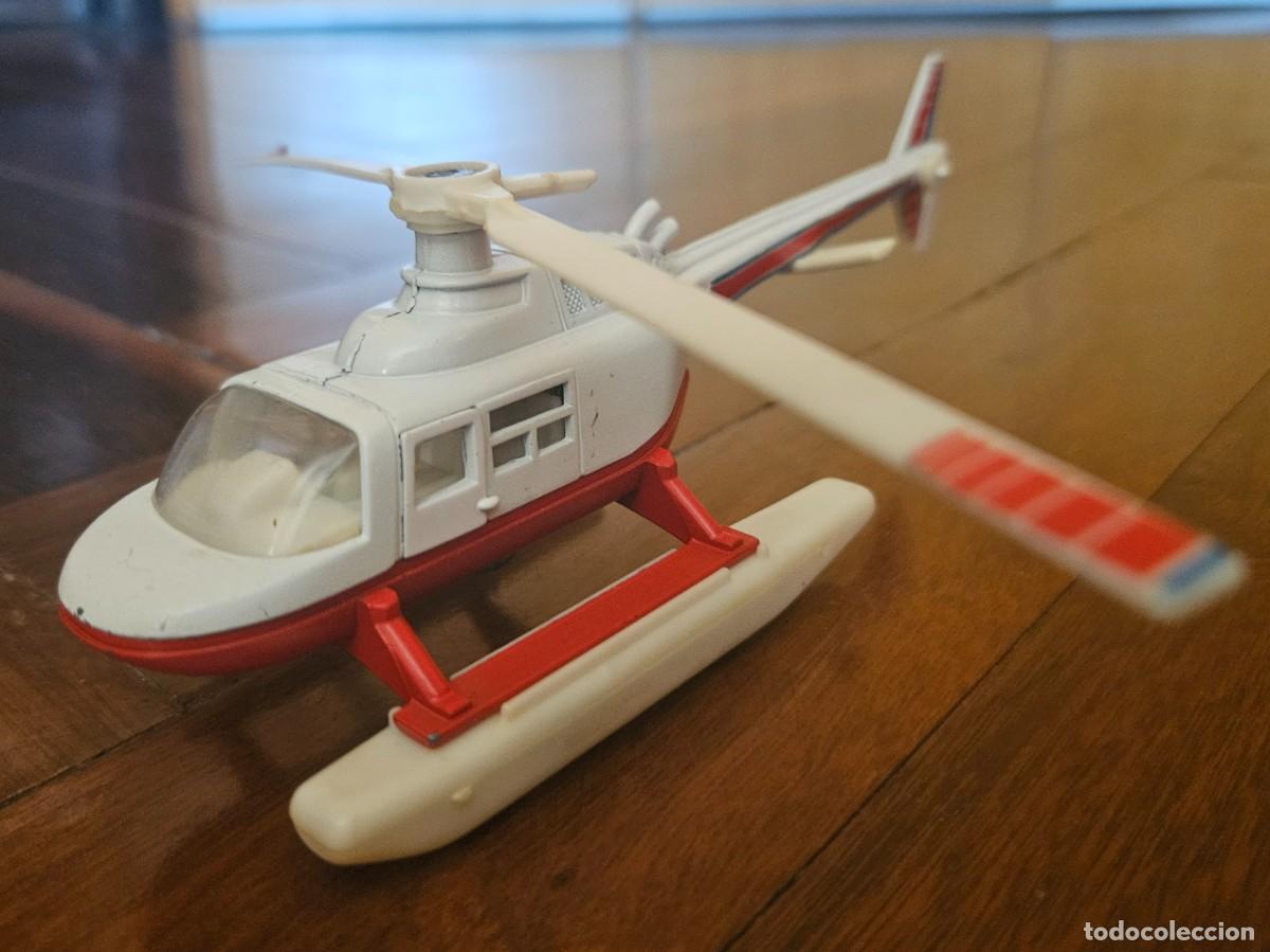 Brinquedos antigos: MIRA - Helicoptero de rescate 4102 blanco y rojo