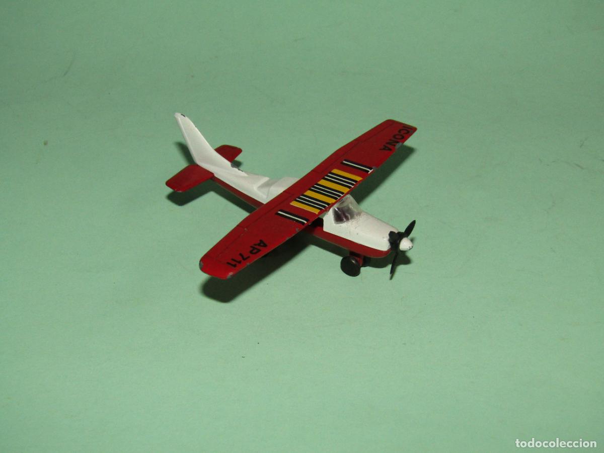 Juguetes antiguos: Antigua Avioneta CESSNA 210 G de Juguetes PILEN Made in Spain