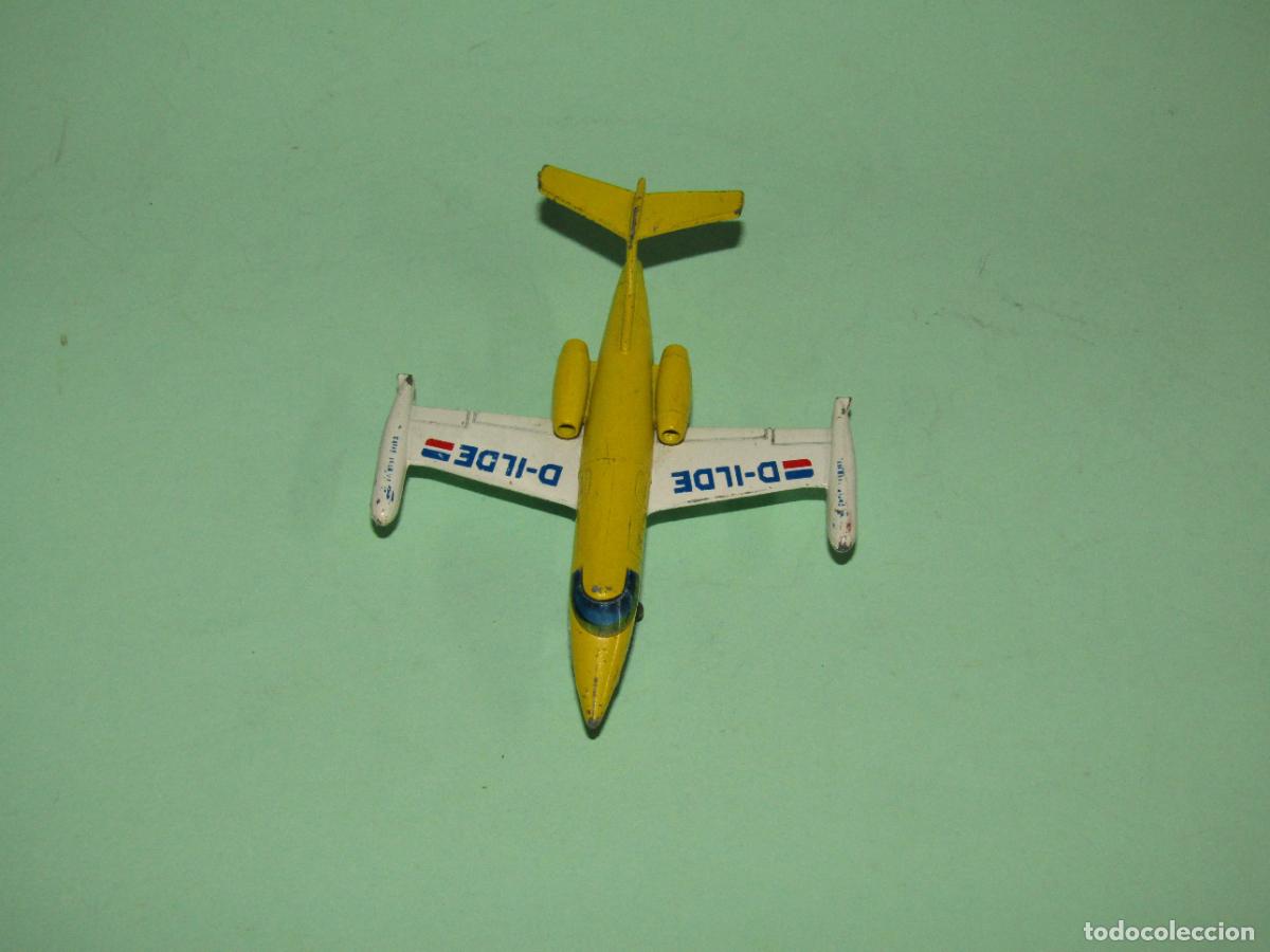 Juguetes antiguos: Antiguo Avi&oacute;n LEARJET de MATCHBOX del A&ntilde;o 1973 por LESNEY Made in England