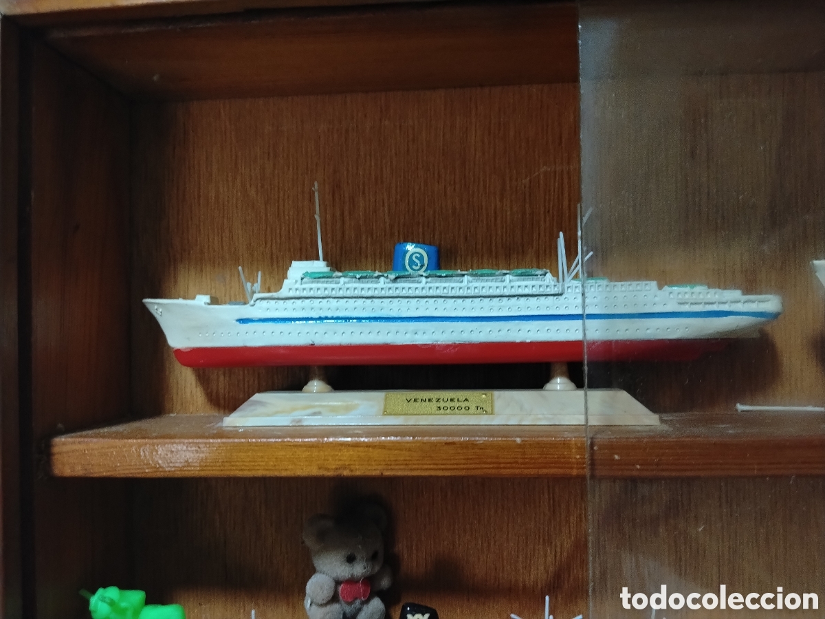 Juguetes antiguos: ANGUPLAS MINI SHIPS - BARCOS CRUCERO VENEZUELA