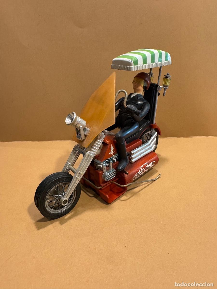 Juguetes antiguos: JUGUETE ORIGINAL TIPO MOTO HARLEY HASBRO A&Ntilde;O 1971 (G)