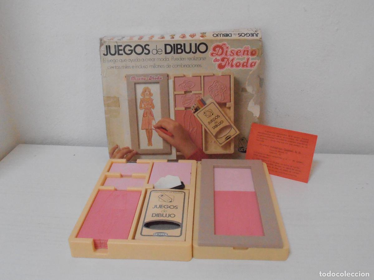 Juguetes antiguos: JUEGO DE DIBUJO, DISE&Ntilde;O DE MODA, REF 530, MADE IN SPAIN A&Ntilde;OS 80