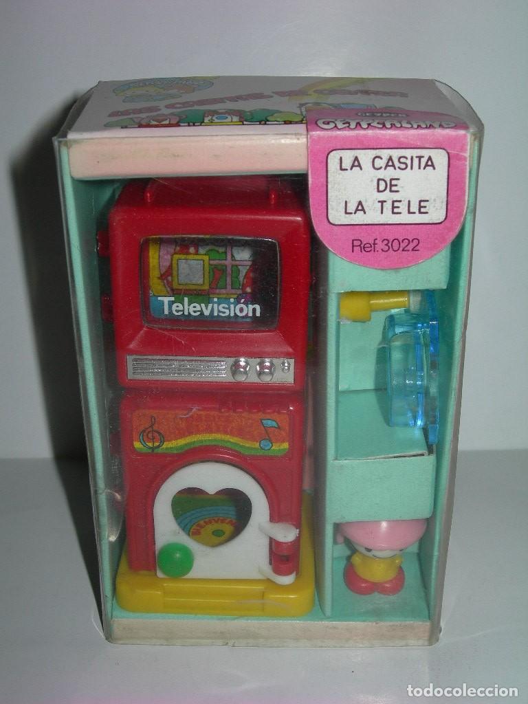Juguetes antiguos: LA CASITA DE LA TELE DE LAS CASITAS DE GEYPER - GEYPERLAND - EN SU CAJA SIN USO - A&Ntilde;OS 70 / 80