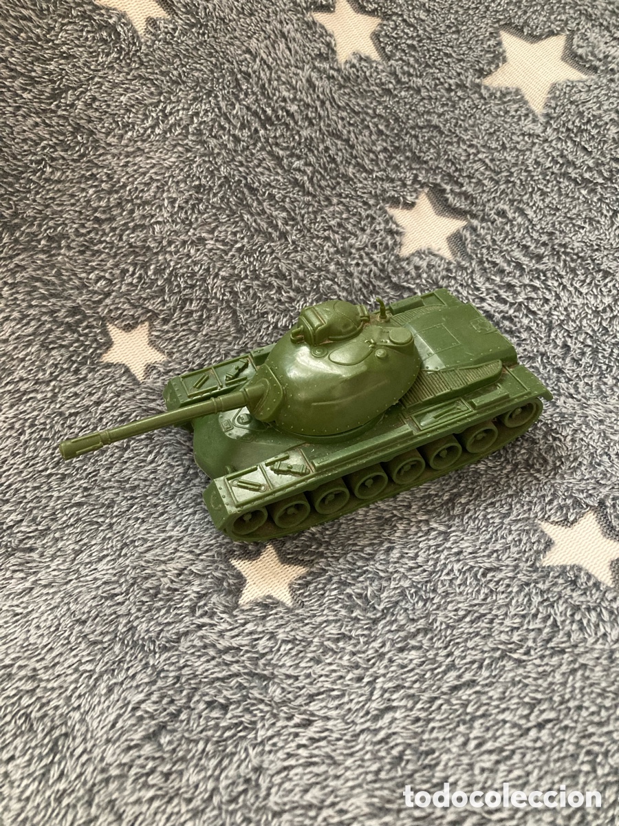 Juguetes antiguos: Figura Comansi a&ntilde;os 80 tanque