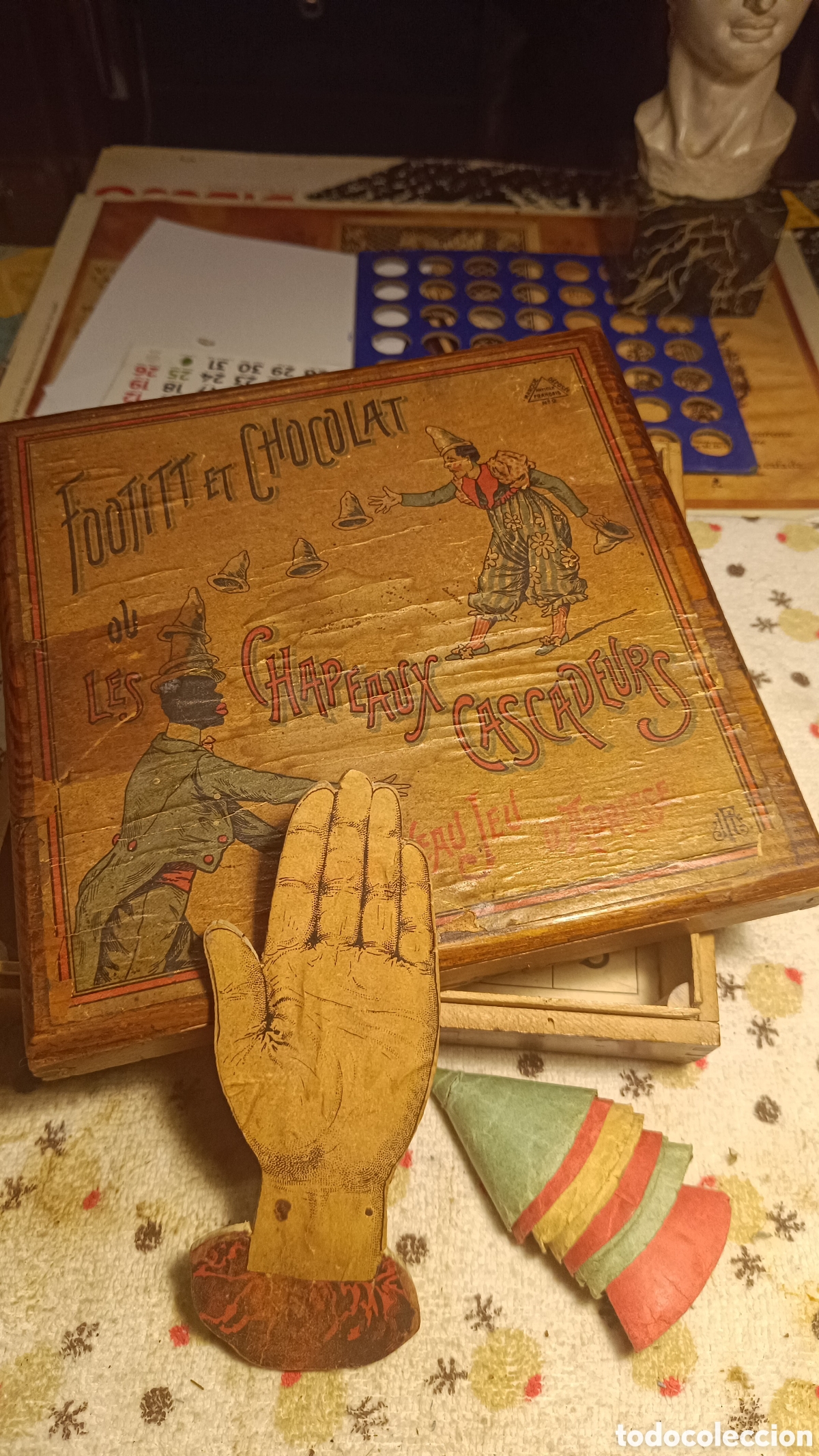 Juguetes antiguos: Juego popular franc&eacute;s completo