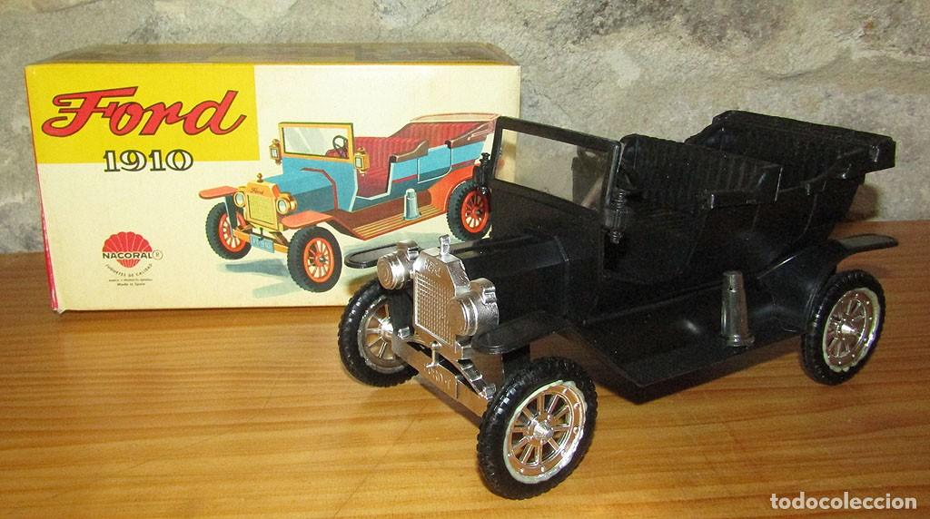 Juguetes antiguos: ANTIGUO COCHE FORD T 1910 DE NACORAL - COLECCION DE COCHES ANTIGUOS - NUEVO Y EN SU CAJA ORIGINAL
