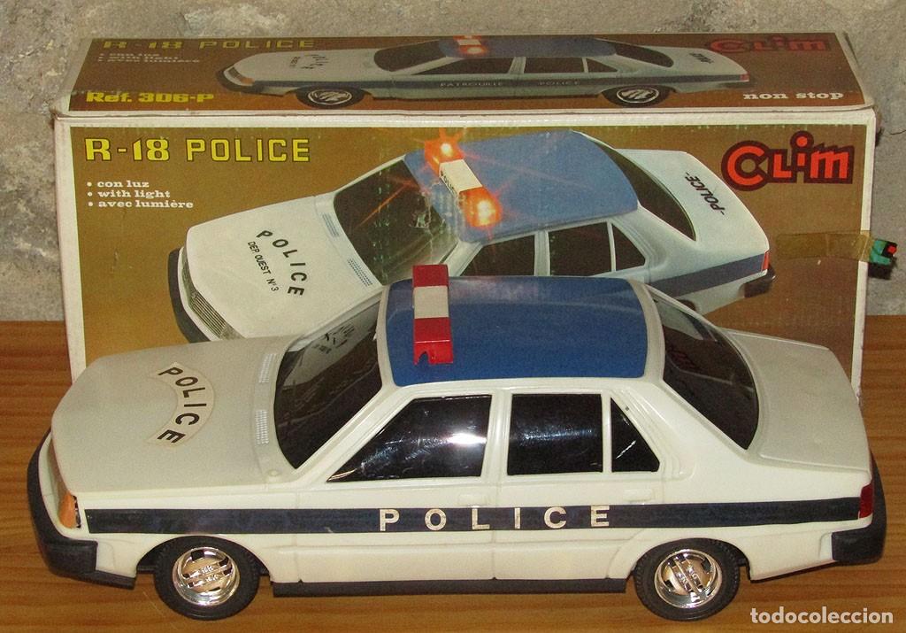 Juguetes antiguos: ANTIGUO COCHE RENAULT 18 TURBO DE CLIM - NUEVO Y EN SU CAJA ORIGINAL - SALVAOBSTACULOS - FUNCIONANDO