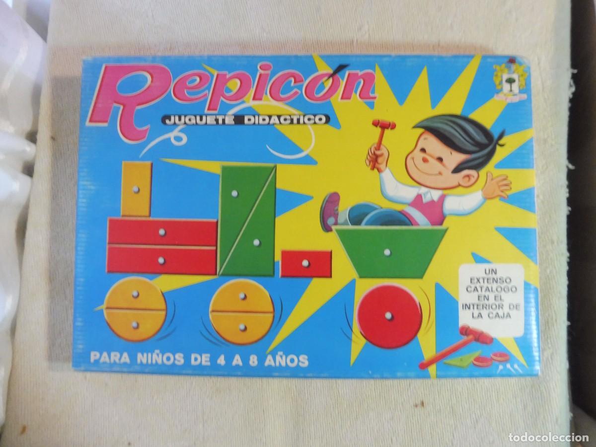 Juguetes antiguos: Repic&oacute;n Juguete did&aacute;ctico ref. 162 completo a estrenar, Piqu&eacute;