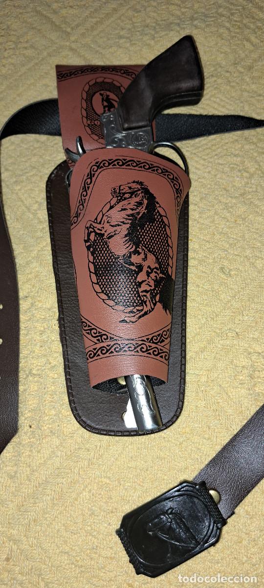 Juguetes antiguos: PISTOLA CON FUNDA Y CINTUR&Oacute;N - GONHER - IBI ( Alicante ) - JUGUETE VINTAGE
