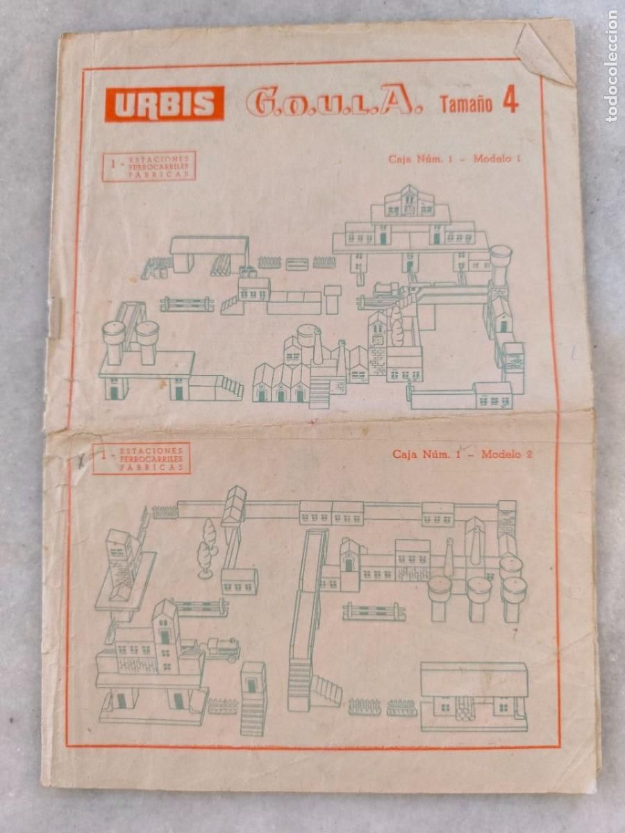 Juguetes antiguos: CATALOGO URBIS GOULA TAMA&Ntilde;O 4 COMPLETO L4