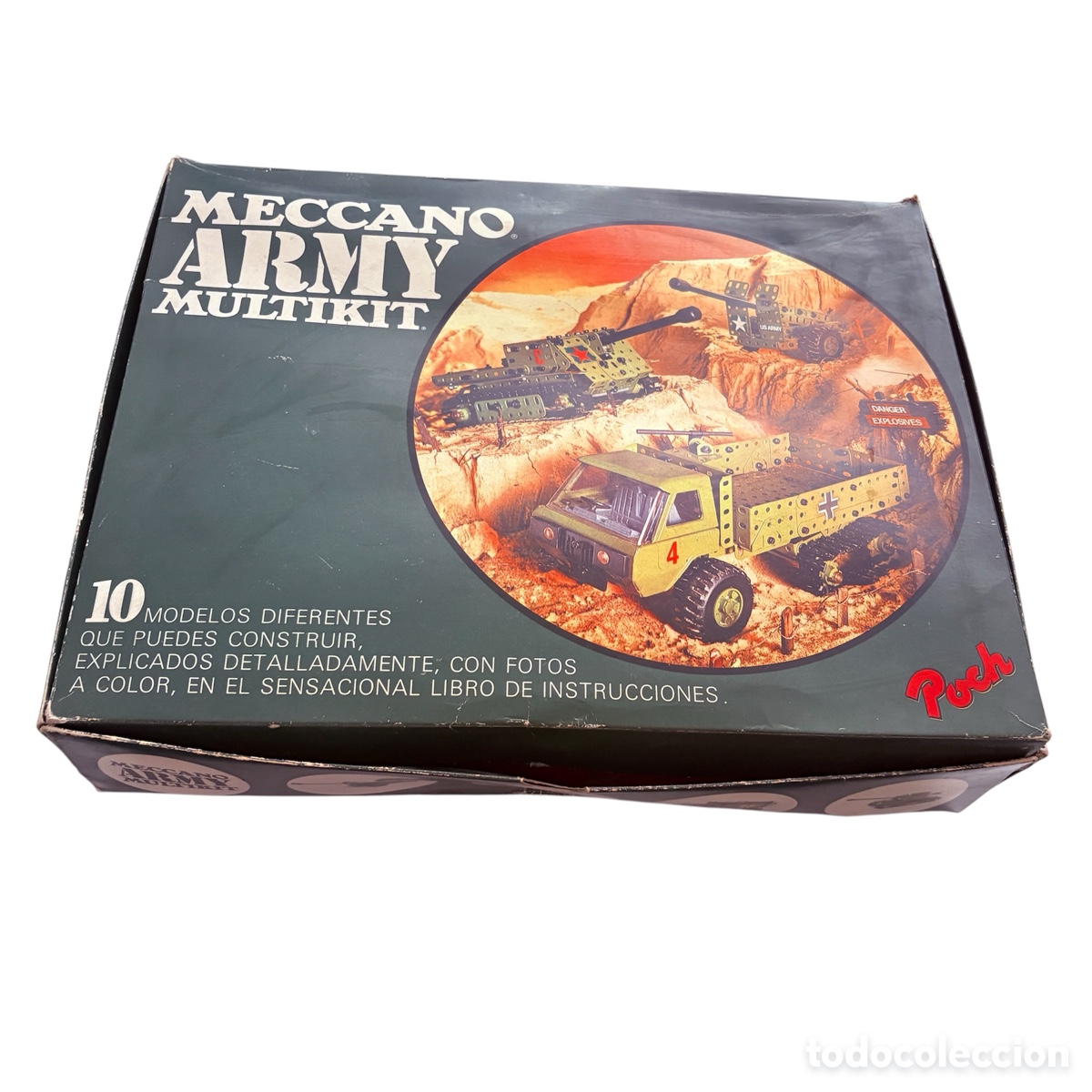 Juguetes antiguos: MECCANO ARMY MULTIKIT FABRICADO POR POCH 1974