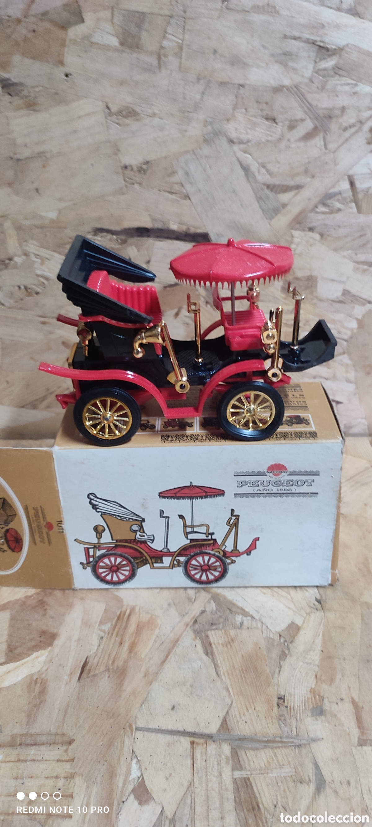 Juguetes antiguos: Nacoral, coche de Juguete a escala Peugeot a&ntilde;o 1898