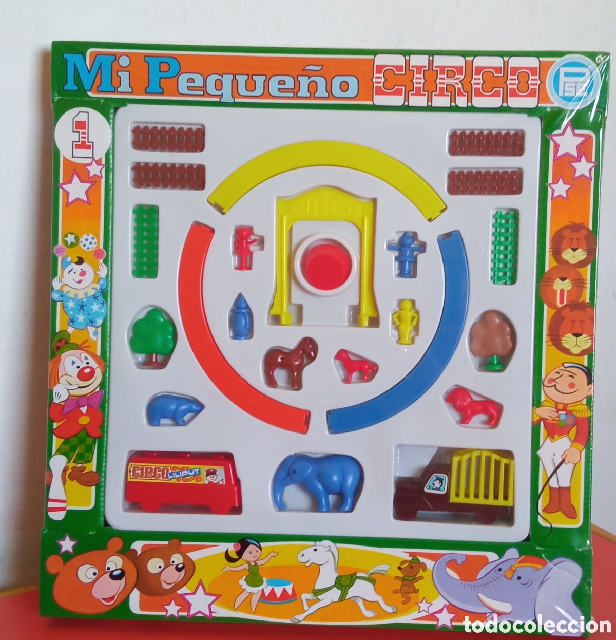 Juguetes antiguos: MI PEQUE&Ntilde;O CIRCO.PSE SANTA ELENA 70'S.CAJA SIN ABRIR.