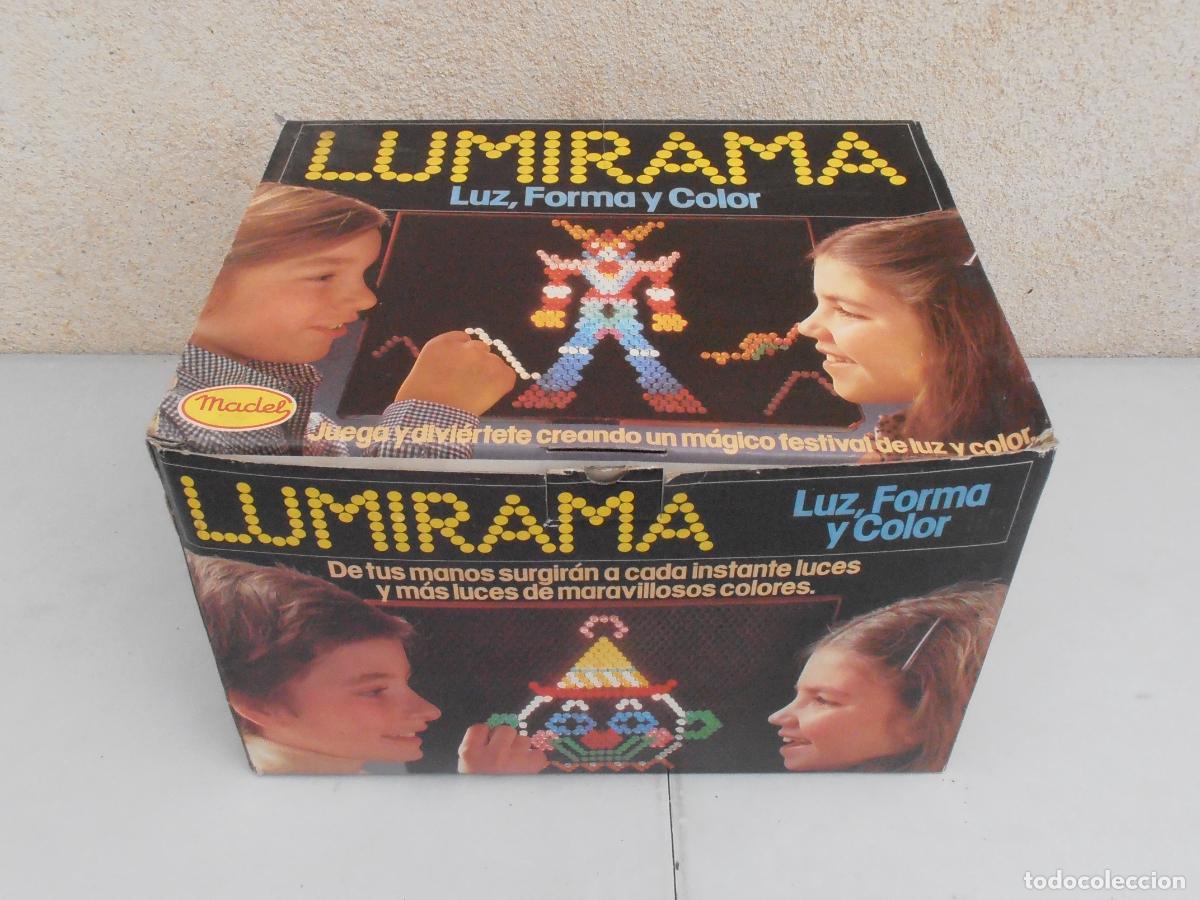 Juguetes antiguos: JUEGO LUMIRAMA, LUZ, FORMA Y COLOR, MADEL, NUEVO A ESTRENAR, ANTIGUA JUGUETERIA
