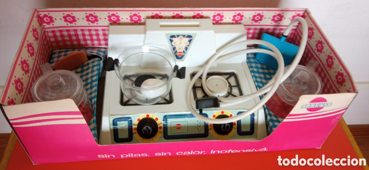 Juguetes antiguos: COCINA M&Aacute;GICA.BREKAR 70'S.SIN USO,EN CAJA.INCOMPLETA.