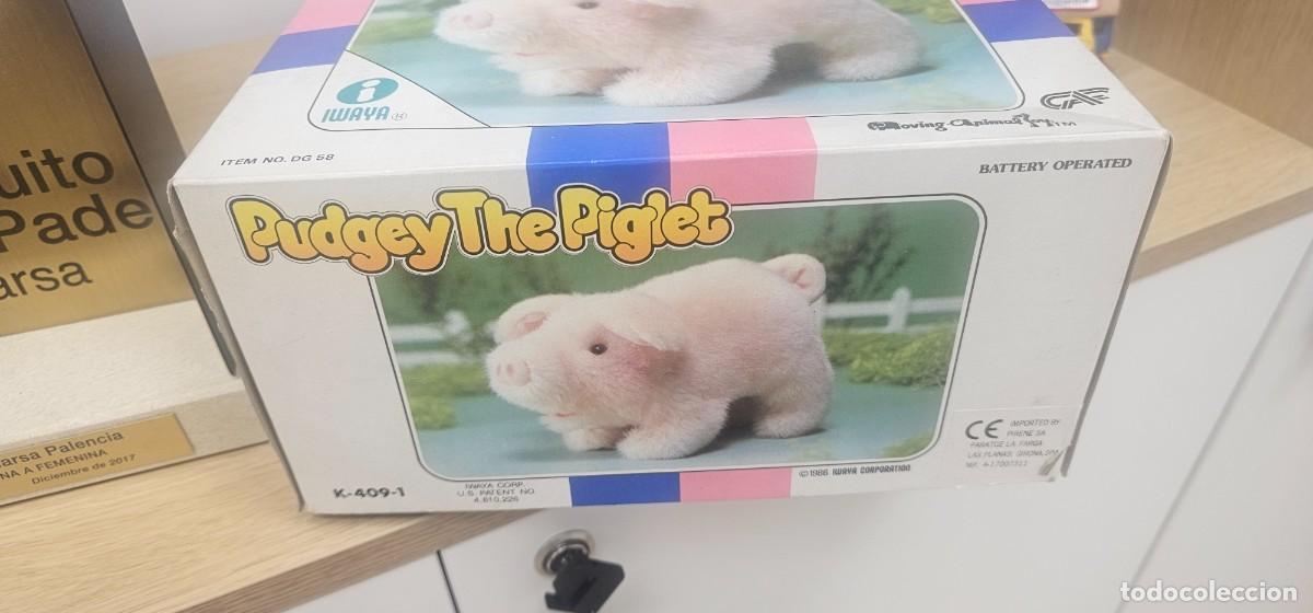 Juguetes antiguos: Pudgey The Piglet IWAYA 1986 ref DG58