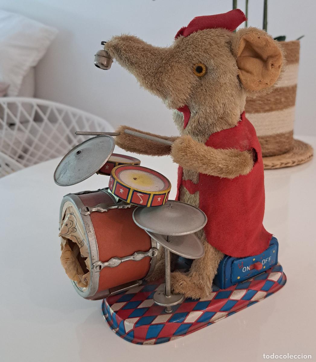 Juguetes antiguos: MAMBO - ELEFANTE MUSICAL - ALPS - Made in Japan - LEER ESTADO
