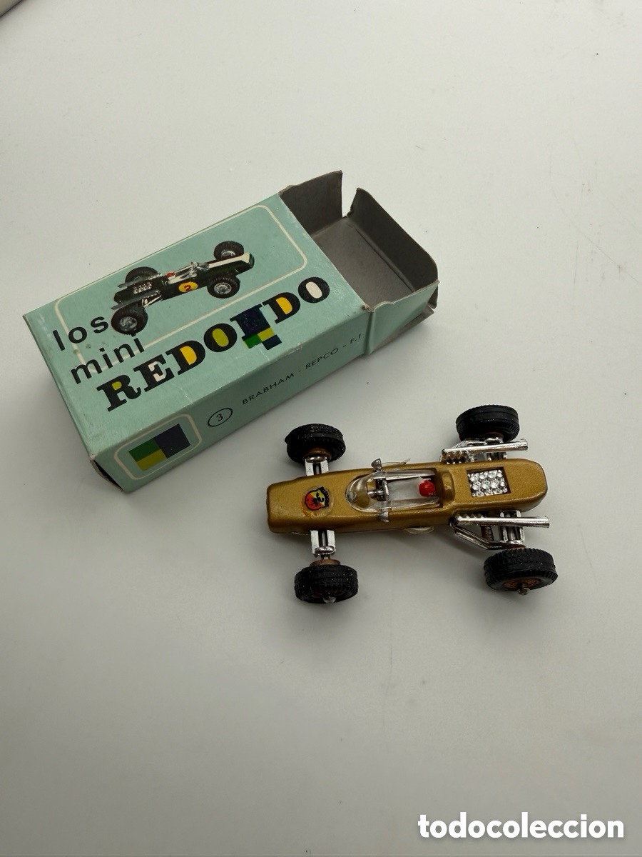 Altes Spielzeug: Coche en miniatura de F&oacute;rmula 1 de la marca Redondo &ldquo;LOS MINI REDONDO&rdquo;