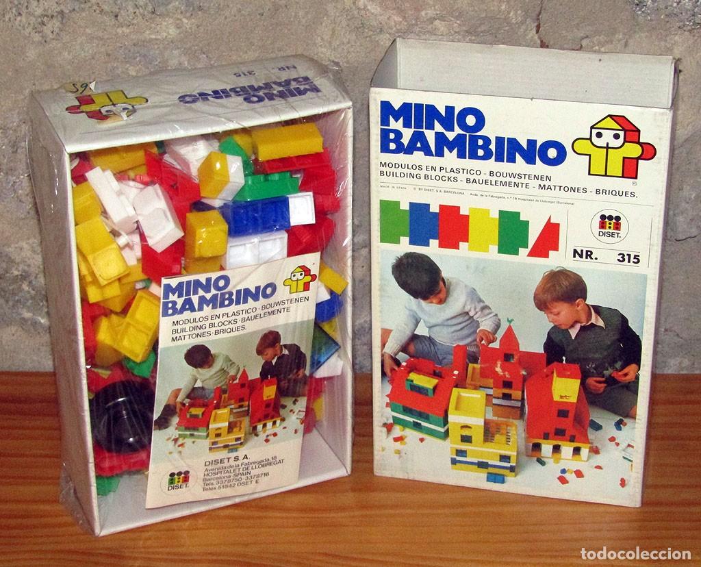 Juguetes antiguos: MINO BAMBINO, DE DISET - ANTIGUO JUEGO DE CONSTRUCCION - REF. 315 - NUEVO Y PRECINTADO