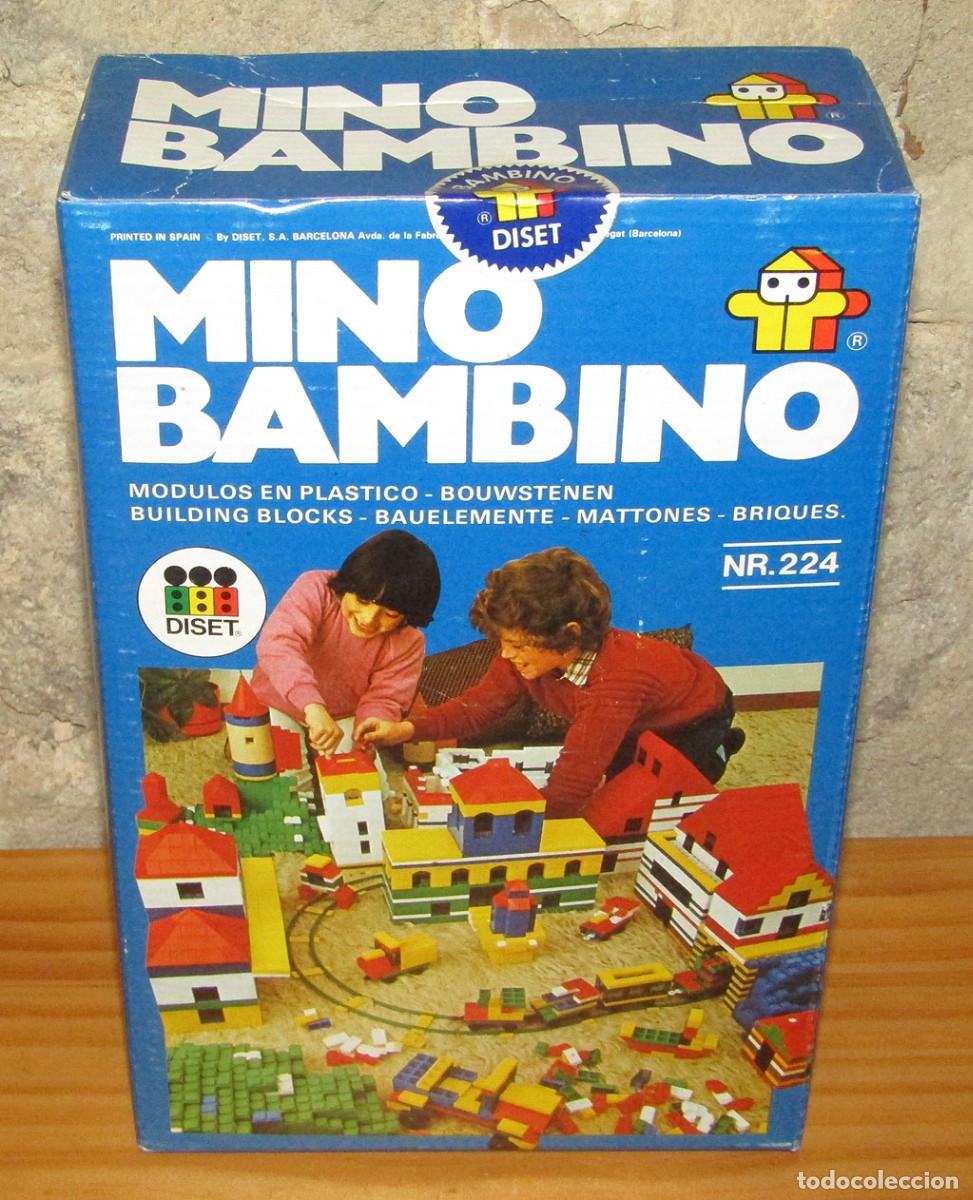 Juguetes antiguos: MINO BAMBINO, DE DISET - ANTIGUO JUEGO DE CONSTRUCCION - REF. 224 - NUEVO Y SELLADO