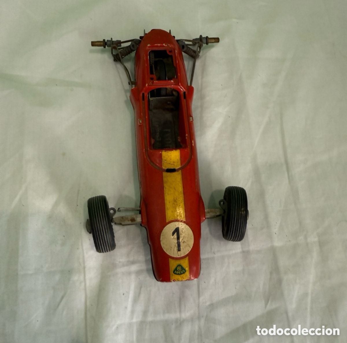 Juguetes antiguos: Schuco 1071 Lotus Climax 33 F&oacute;rmula 1 &ndash; A&ntilde;os 60 &ndash; Made in Germany
