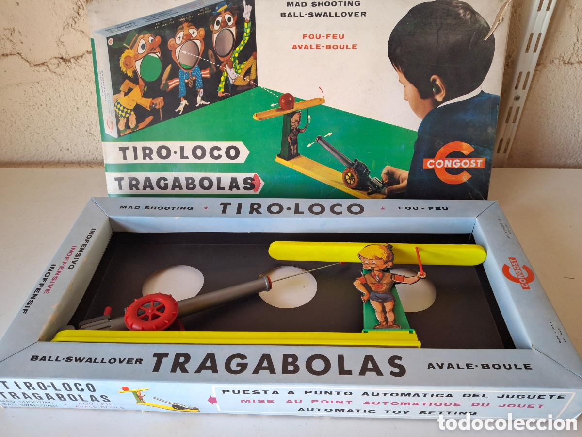 Jouets Anciens: TIRO LOCO TRAGABOLAS DE CONGOST