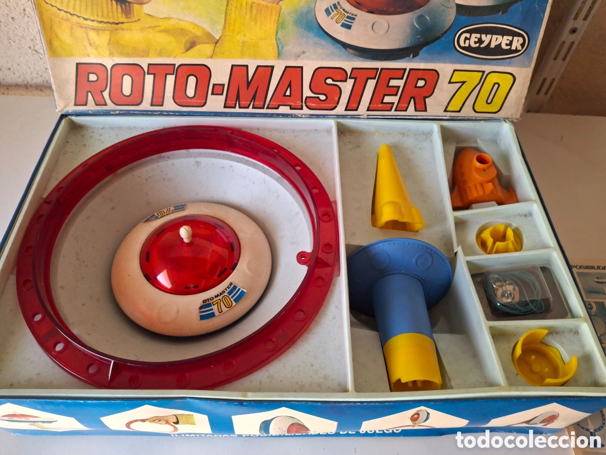 Juguetes antiguos: ROTO MASTER 70 GE GEYPER - Foto 2