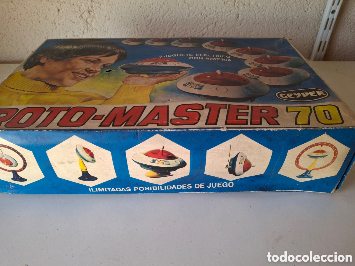Juguetes antiguos: ROTO MASTER 70 GE GEYPER - Foto 4