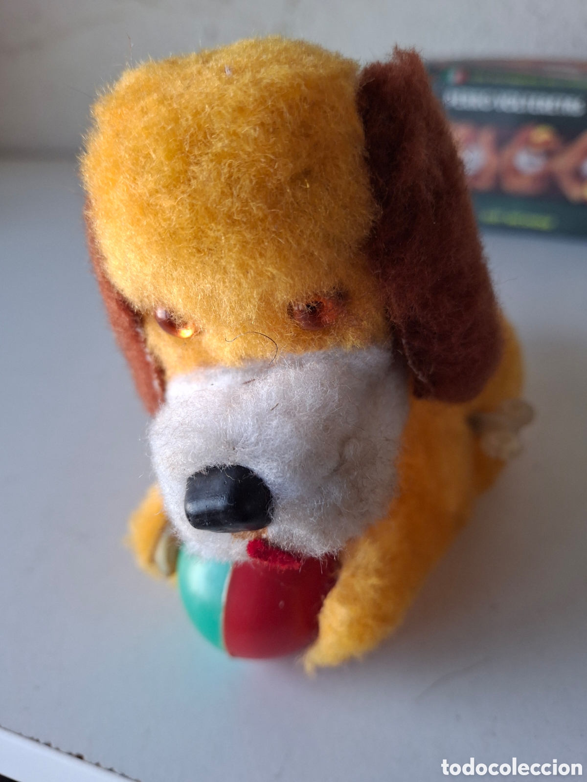 Juguetes antiguos: PERRO VOLTERETAS DE JUGUETES FEBER - Foto 2