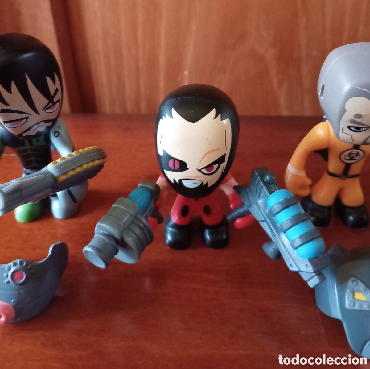 Juguetes antiguos: Lote figuras de Mutant Busters - Foto 5