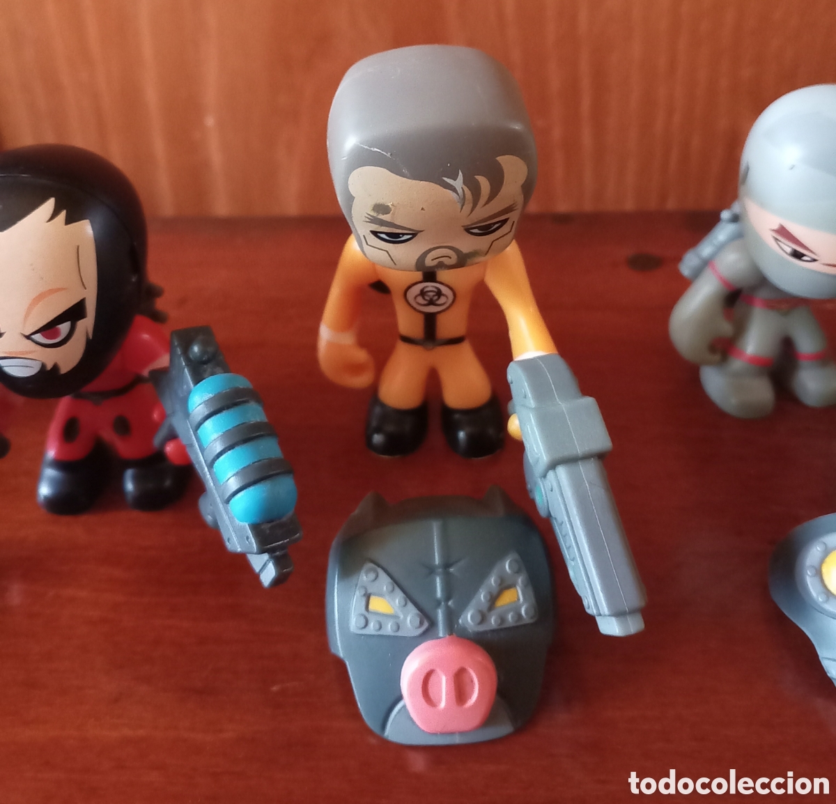 Juguetes antiguos: Lote figuras de Mutant Busters - Foto 4