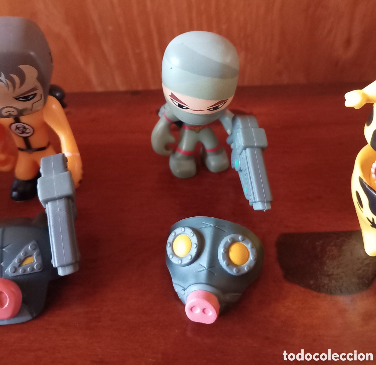 Juguetes antiguos: Lote figuras de Mutant Busters - Foto 6