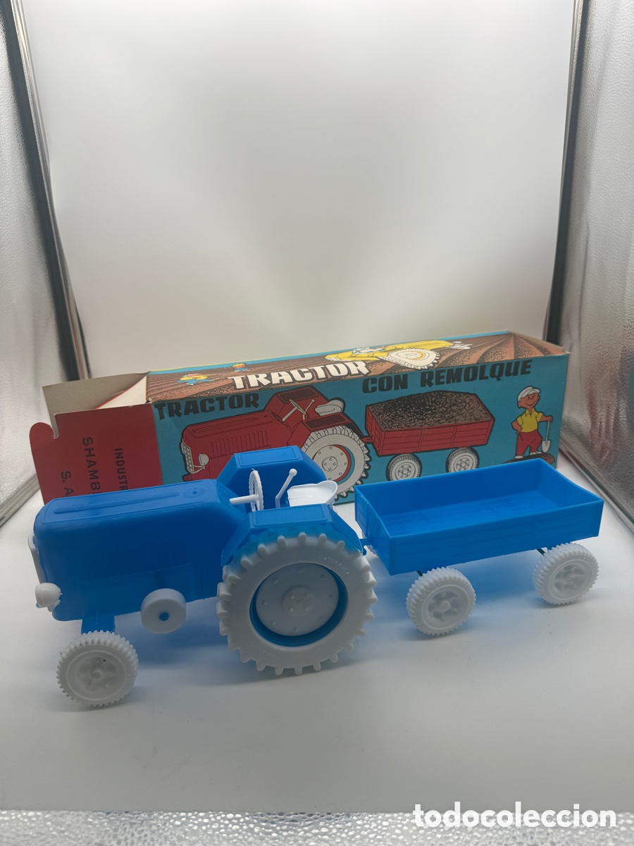 Old Toys: TRACTOR CON REMOLQUE SHAMBER&rsquo;S