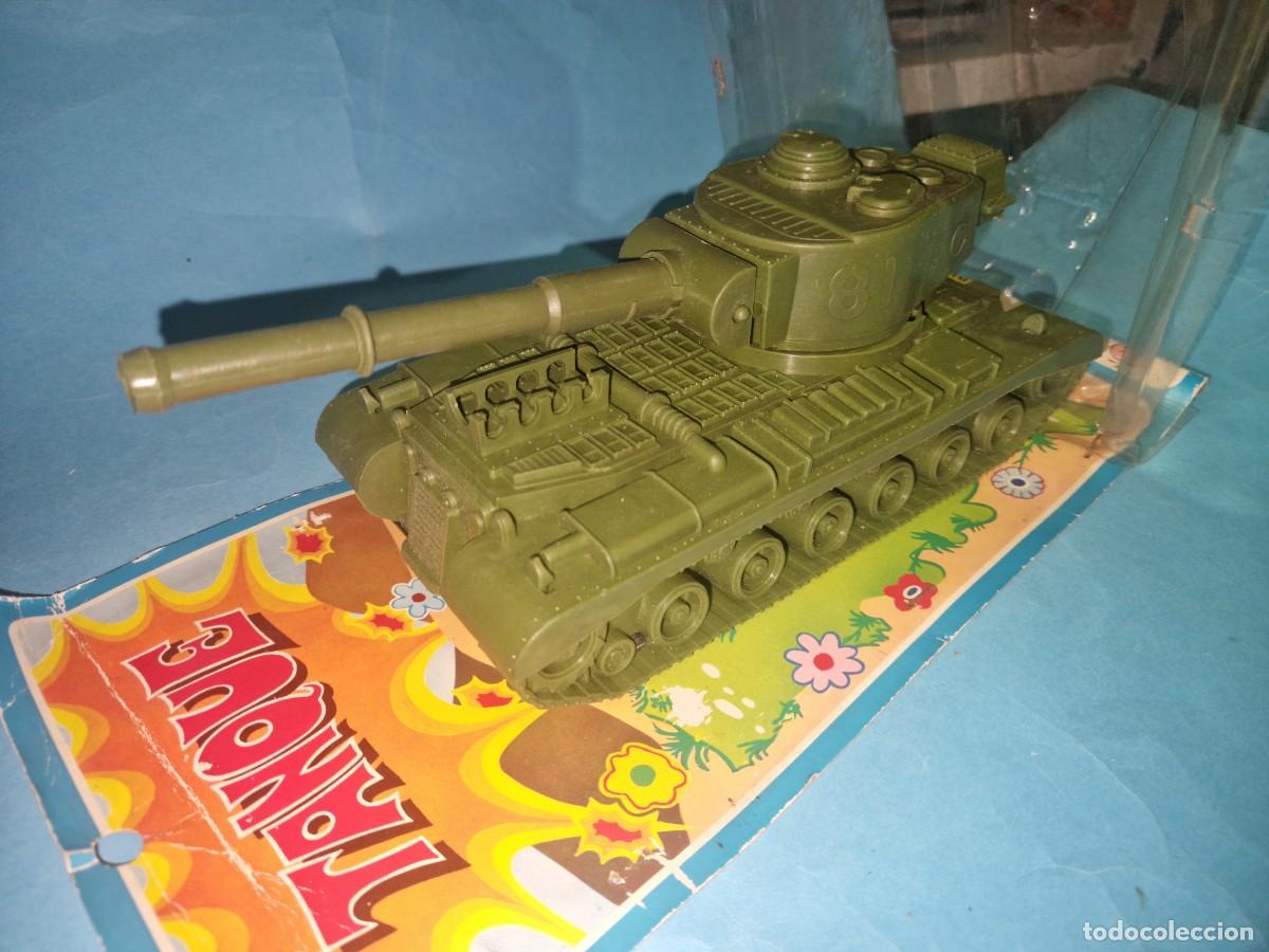 Juguetes antiguos: TANQUE DE SHAMBERS EN SU BLISTER ORIGINAL