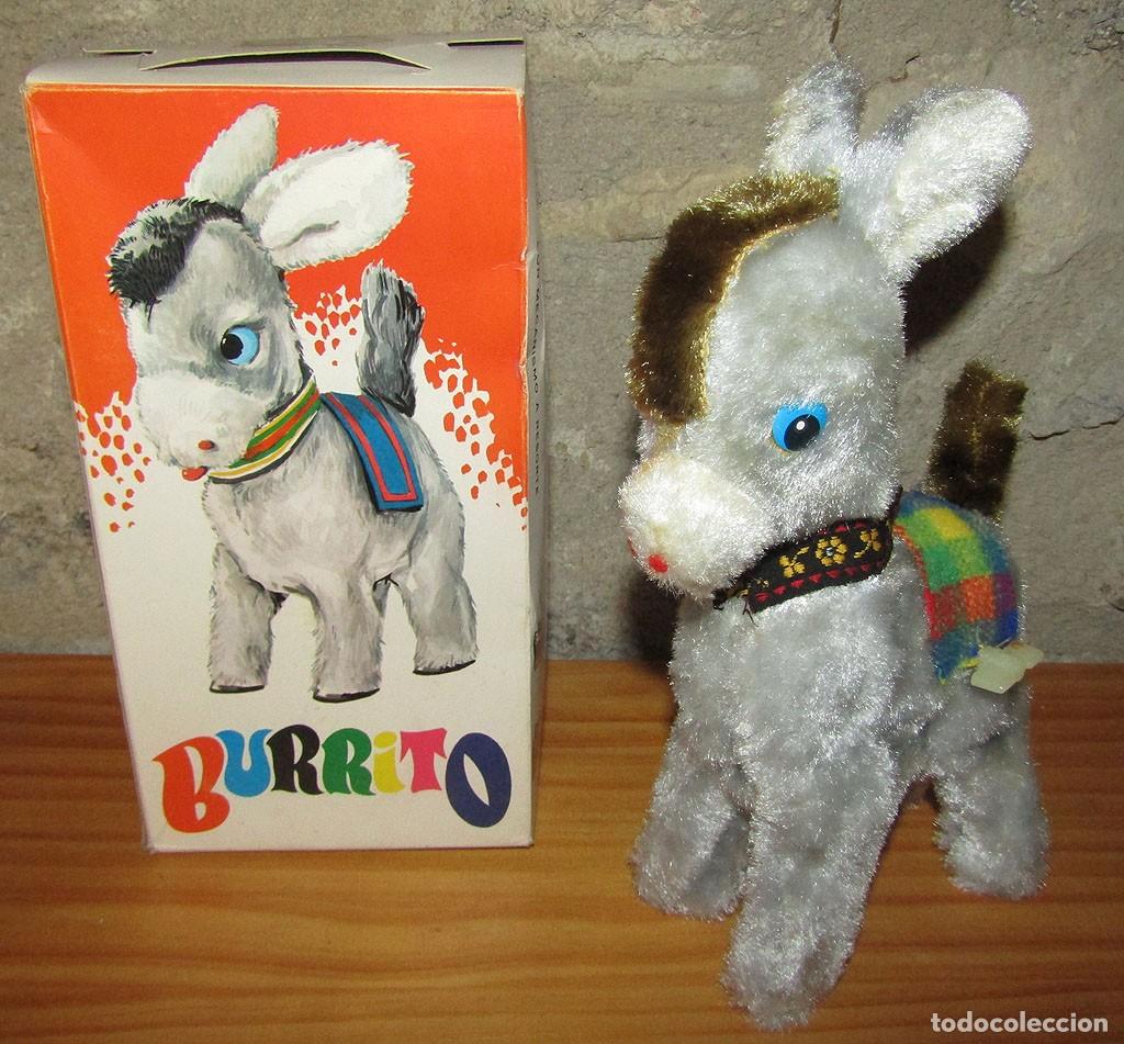 Juguetes antiguos: ANTIGUO BURRITO A CUERDA DE MECANICA IBENSE - NUEVO Y EN SU CAJA ORIGINAL - A&Ntilde;OS 70