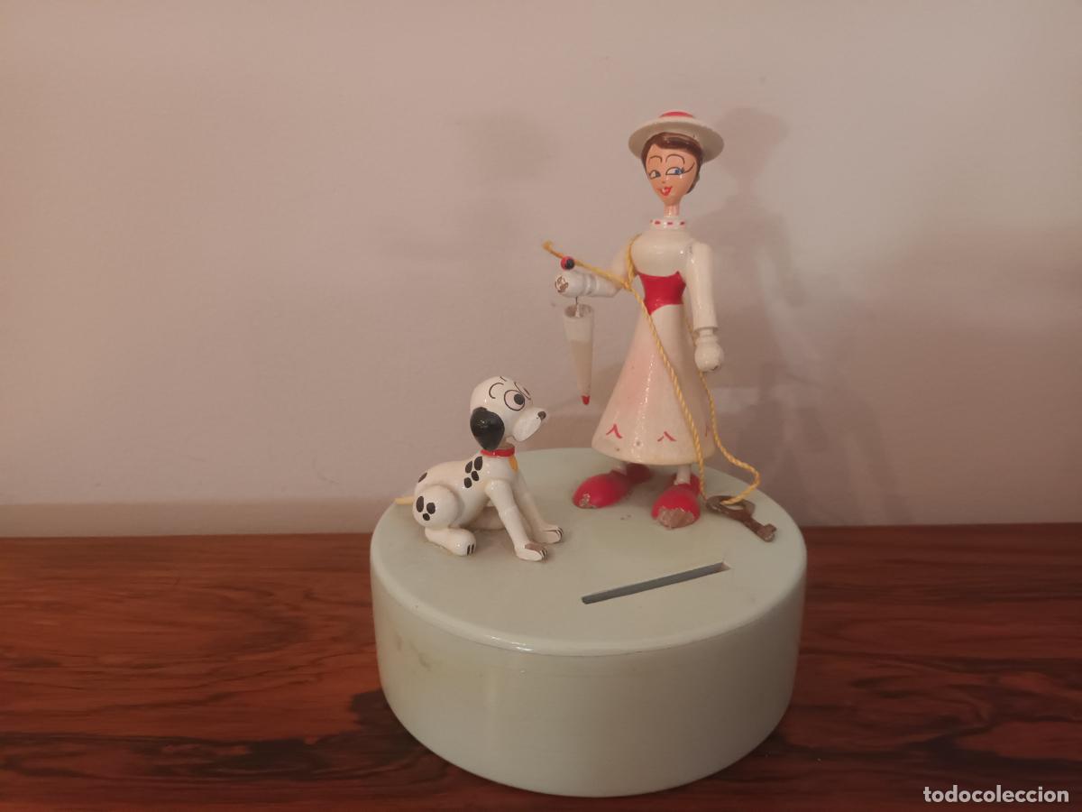 Juguetes antiguos: HUCHA MADERA MARY POPPINS IGNORO MARCA GOULA, VILA ?